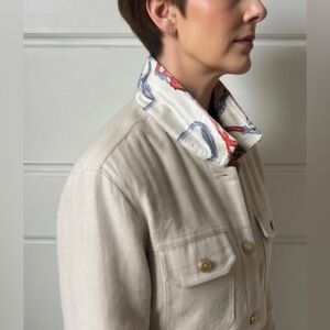 J.McLaughlin Linen Colby Jacket